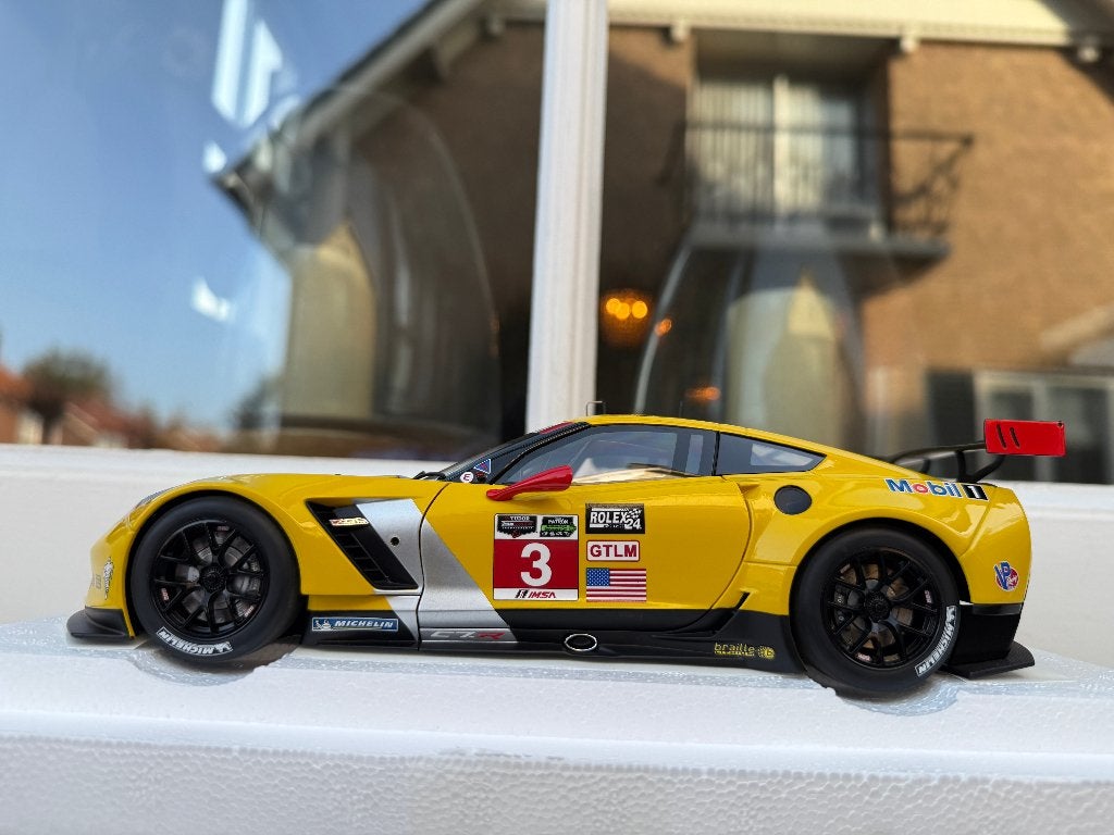 1:18 Chevrolet Corvette C7.R #3 Daytona 2015 Autoart 81505, Hobby en Vrije tijd, Auto, Autoart, Nieuw, Ophalen of Verzenden