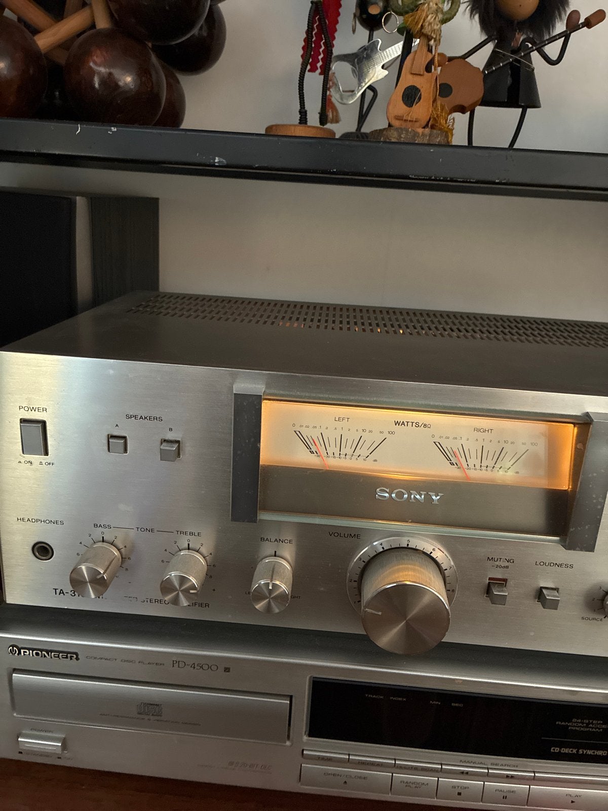 Vintage Sony TA-313 Stereo Versterker - Klassiek Geluid, Gebruikt, Ophalen of Verzenden, Sony, Minder dan 60 watt