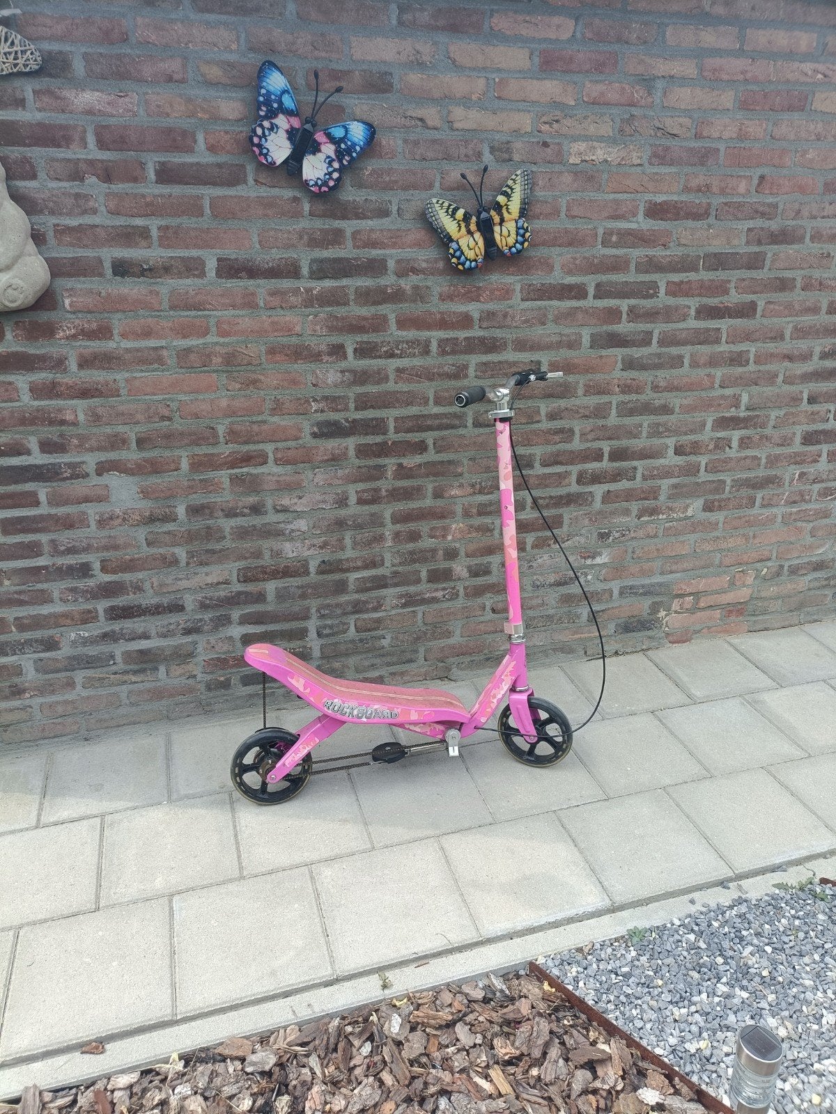 Roze Rockboard step - Gebruikt, Fietsen en Brommers, Ophalen of Verzenden