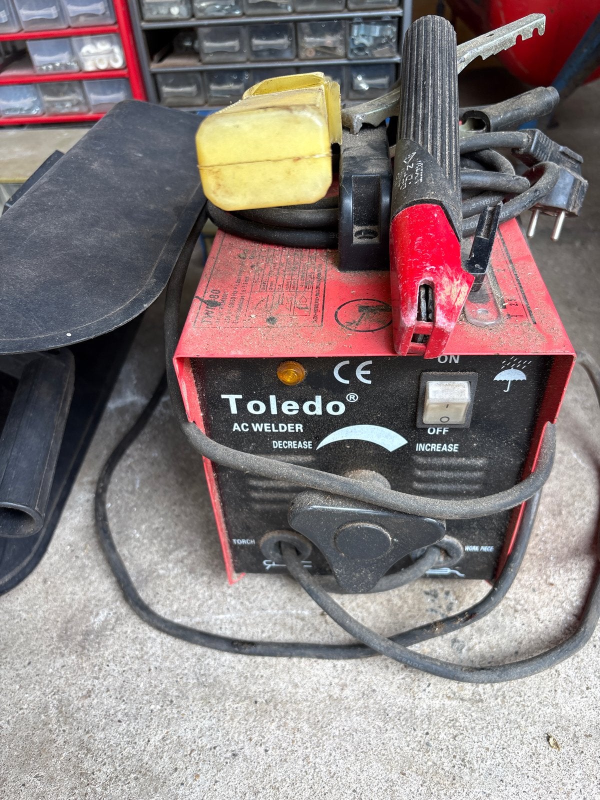 Toledo AC Lasser TWM80 - Gebruikt maar functioneel, Ophalen, Gebruikt, Minder dan 150 ampère, Elektroden