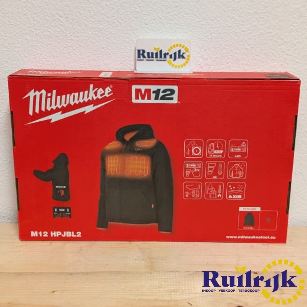 Milwaukee M12 HJBL6 Verwarmd werk vest XL - Nieuw in doos, Milwaukee, Nieuw, Support@milwaukee.com, Milwaukee Electric Tool Corporation, 13135 W. 
Lisbon Road, Brookfield, WI 53005
USA