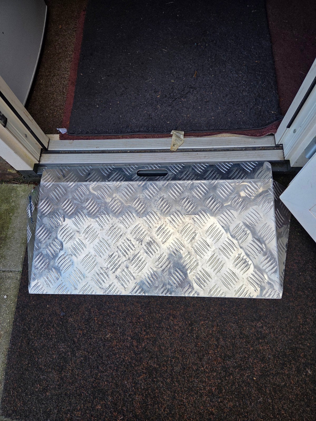 DREMPELHULP aluminium, Diversen, Ophalen, Zo goed als nieuw