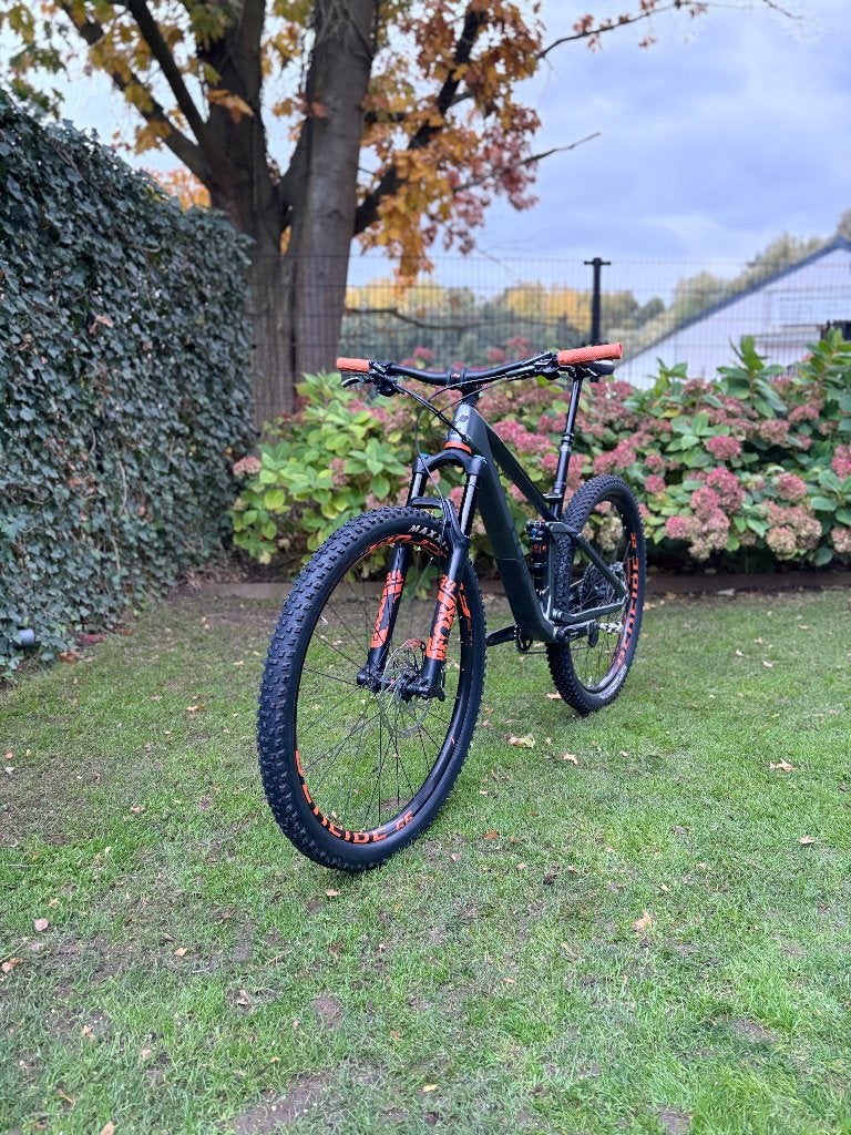 cube stereo 120 HPC TM flash grey/orange 2021, Gebruikt, 49 tot 53 cm, Schijfrem, Ophalen