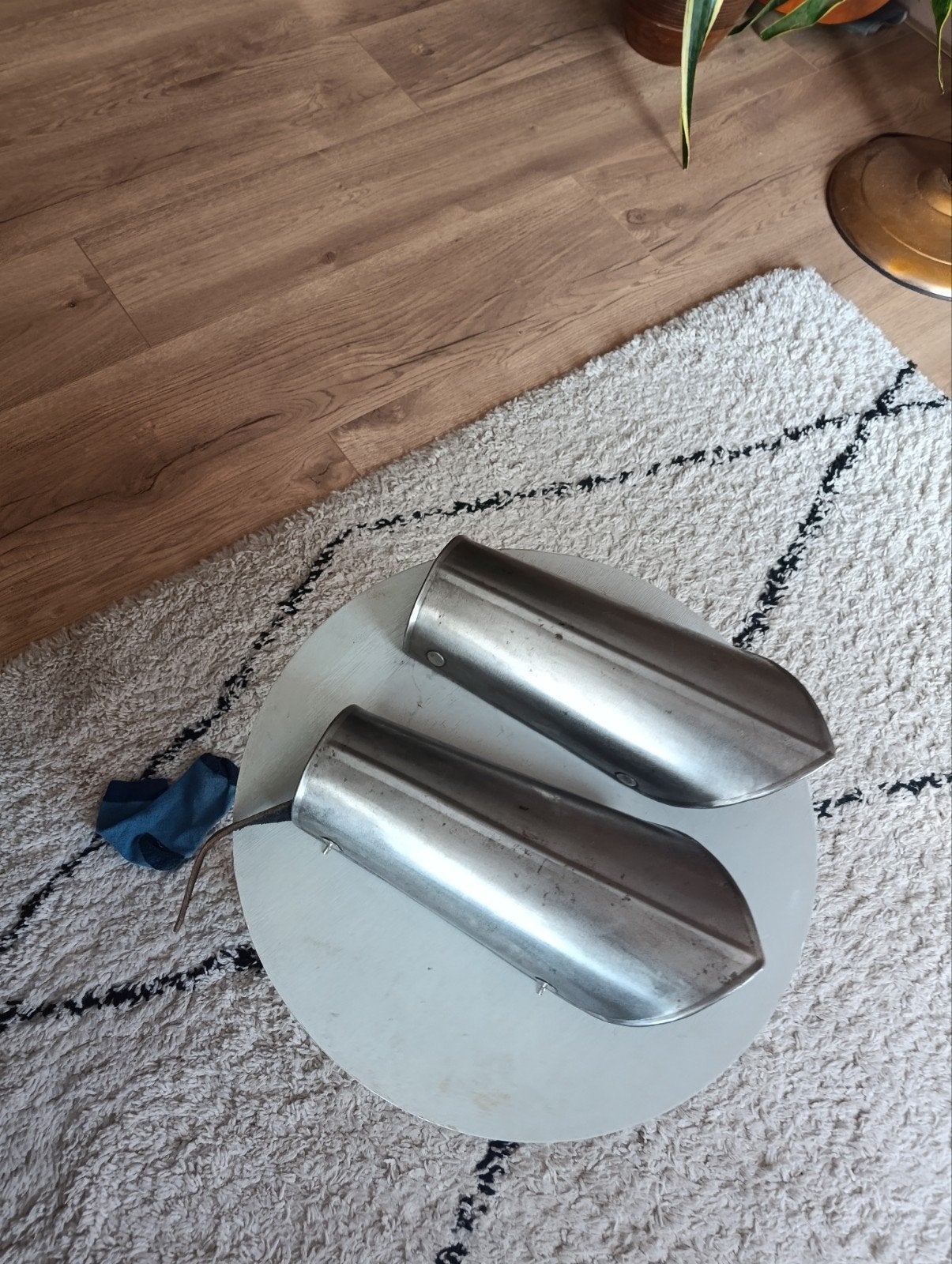 Bracers onderarmen met leren riempjes, Ophalen of Verzenden, Gebruikt, Overige typen