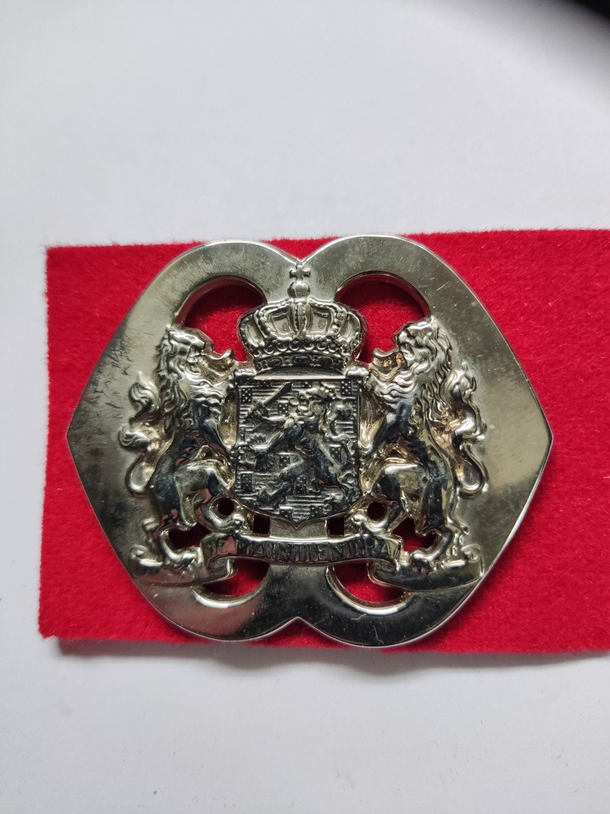 Nationale Reserve, Verzamelen, Ophalen of Verzenden, Landmacht, Nederland, Embleem of Badge