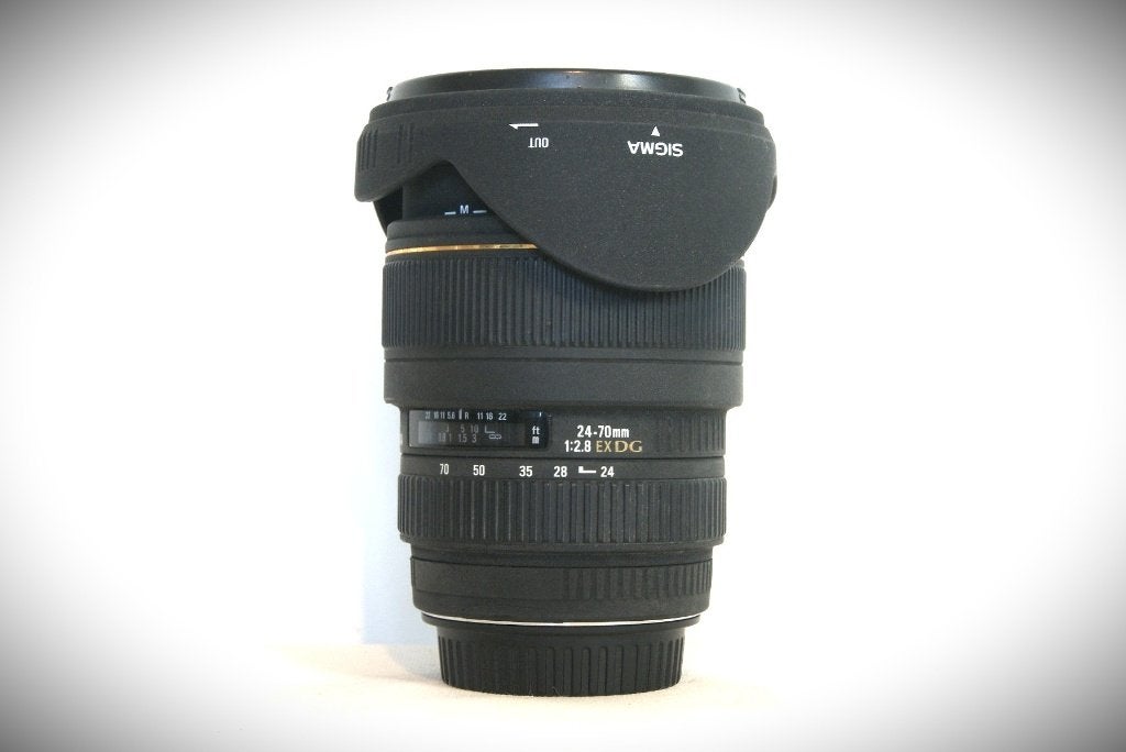 Canon (sigma) 24 70 2.8 scherpe allround lens!, Audio, Tv en Foto, Fotografie | Lenzen en Objectieven, Zo goed als nieuw, Telelens