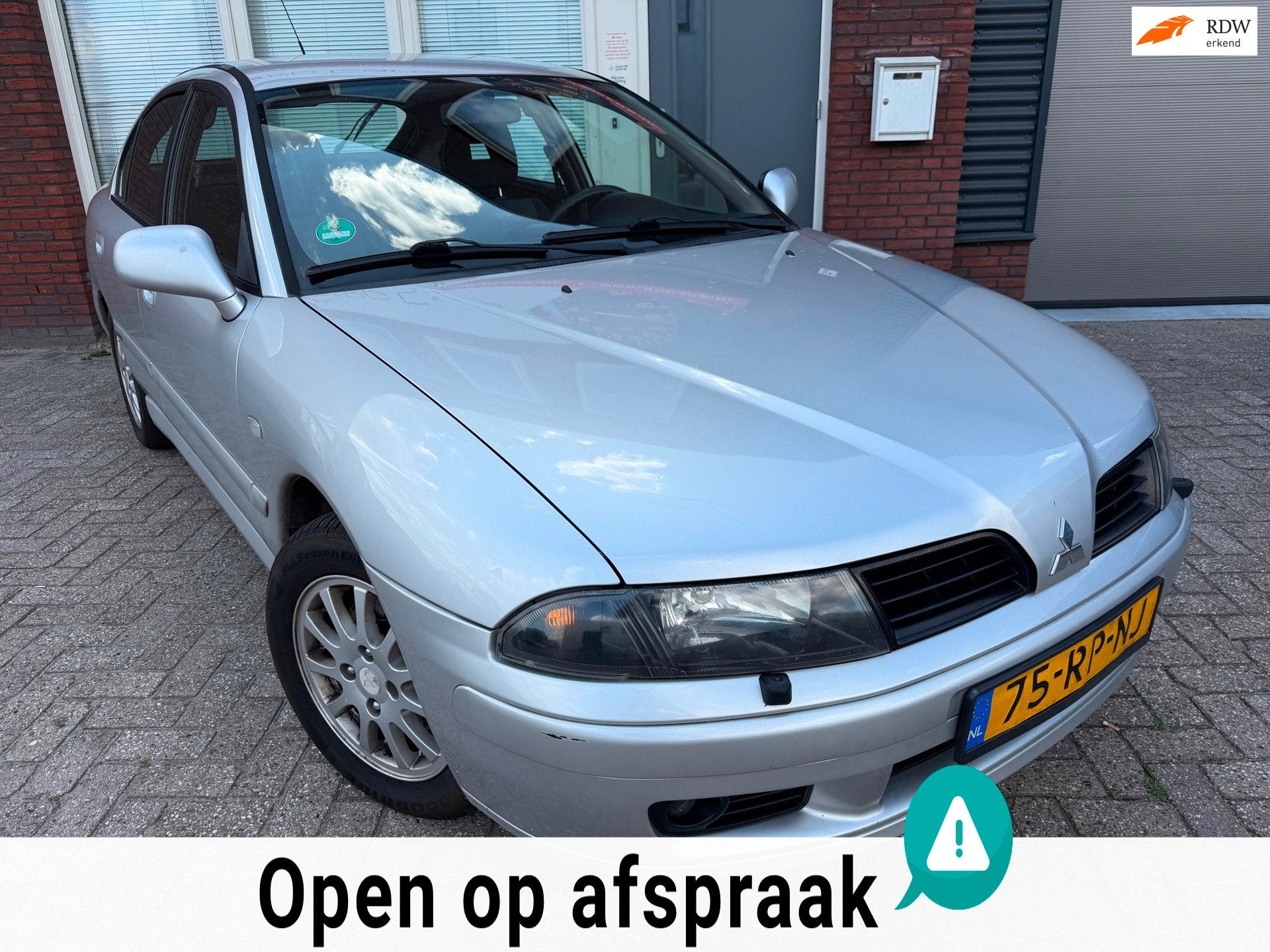 Mitsubishi Carisma 1.6 Platinum Edition / LPG G3 / Airco / A, Stof, Gebruikt, 4 cilinders, Met garantie (alle)
