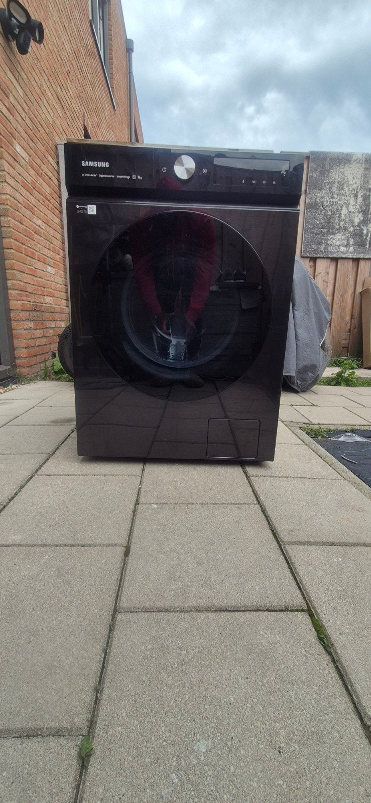 Samsung WE11BB744AGB Wasmachine - 11 kg, 3 jaar oud, Witgoed en Apparatuur, Ophalen, 1200 tot 1600 toeren, Gebruikt, 10 kg of meer