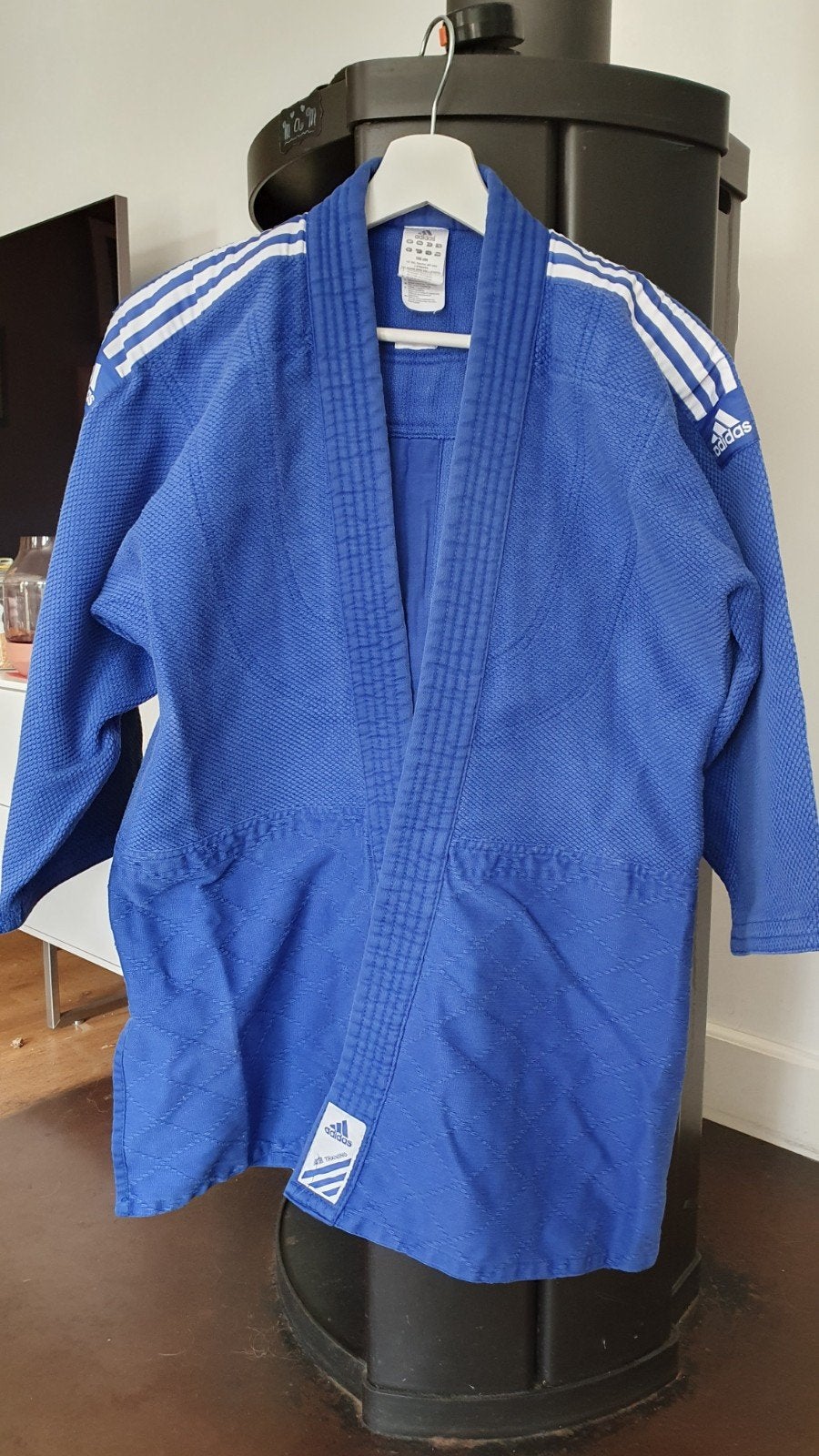 Adidas Judo Pak - Blauw - Maat 160 cm, Maat XS of kleiner, Ophalen of Verzenden, Zo goed als nieuw, Judo