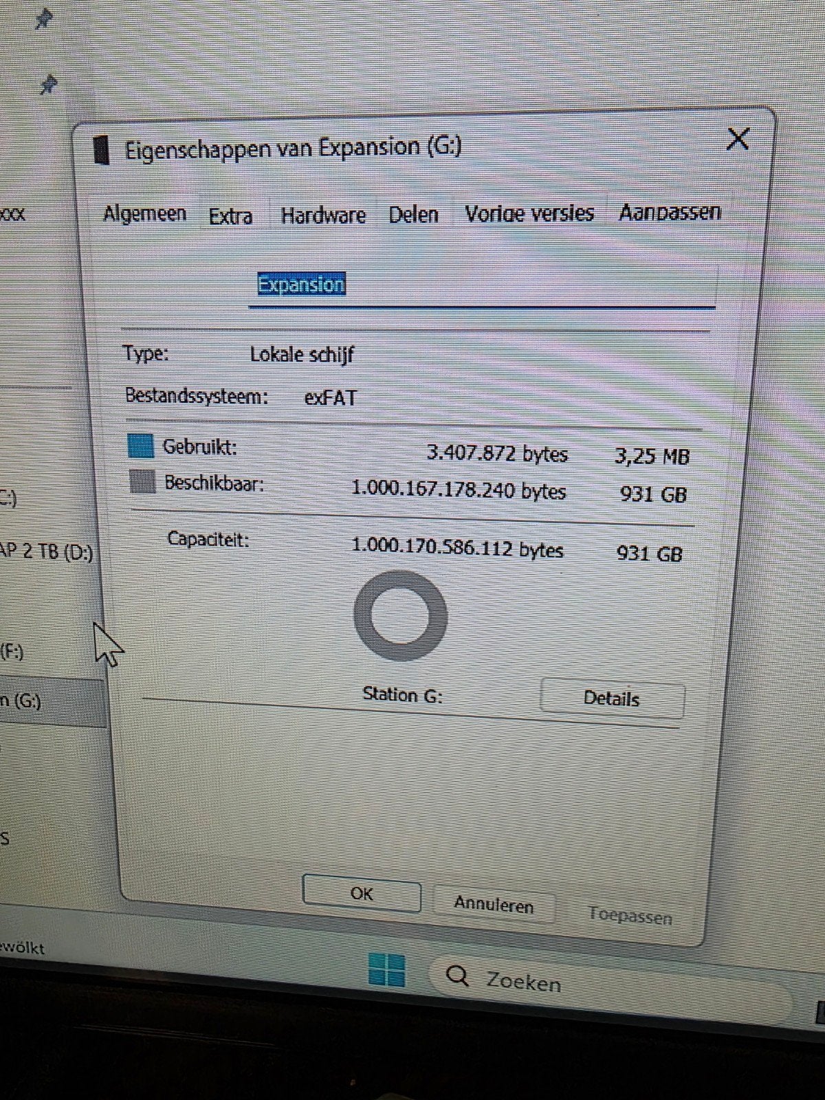 Seagate Expansion 1TB Externe Harde Schijf, Computers en Software, Harde schijven, Gebruikt, Server, HDD, Ophalen of Verzenden