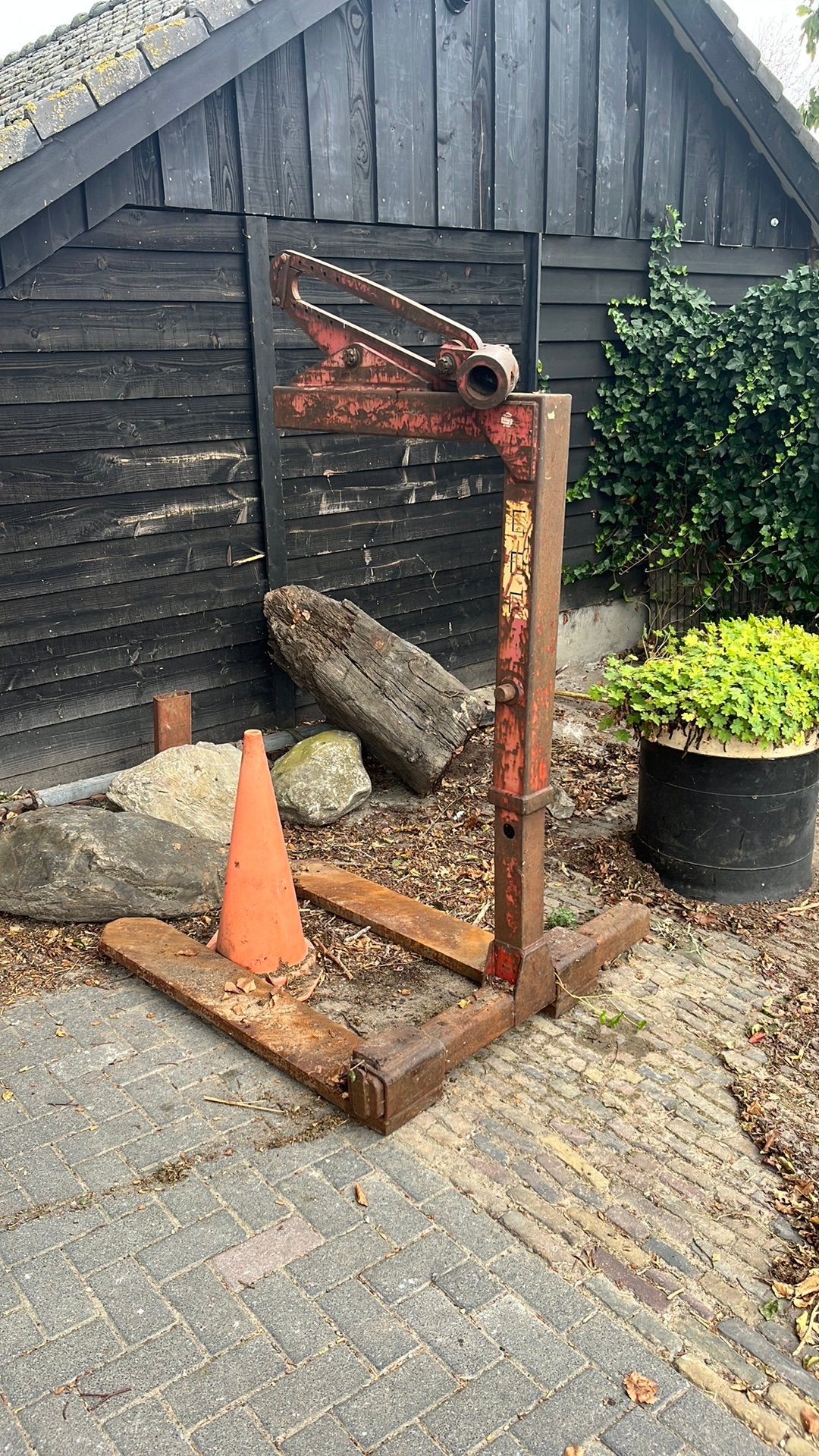 Tk pallet haak, Tuin en Terras, Haardhout, Minder dan 3 m³, Ophalen