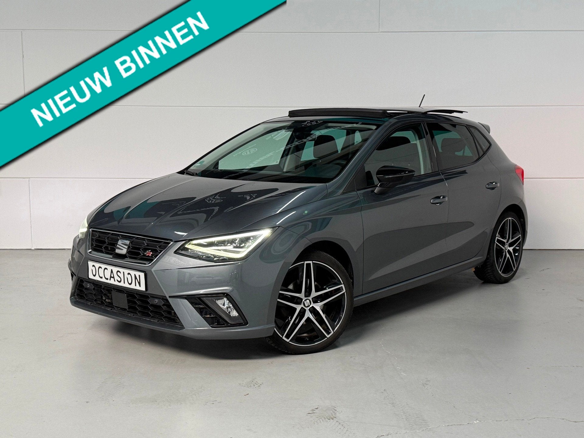 SEAT Ibiza 1.0 TSI FR DSG Pano Camera Sfeer Carplay Navi, Auto's, Dealer onderhouden, Gebruikt, 1064 kg, Ibiza