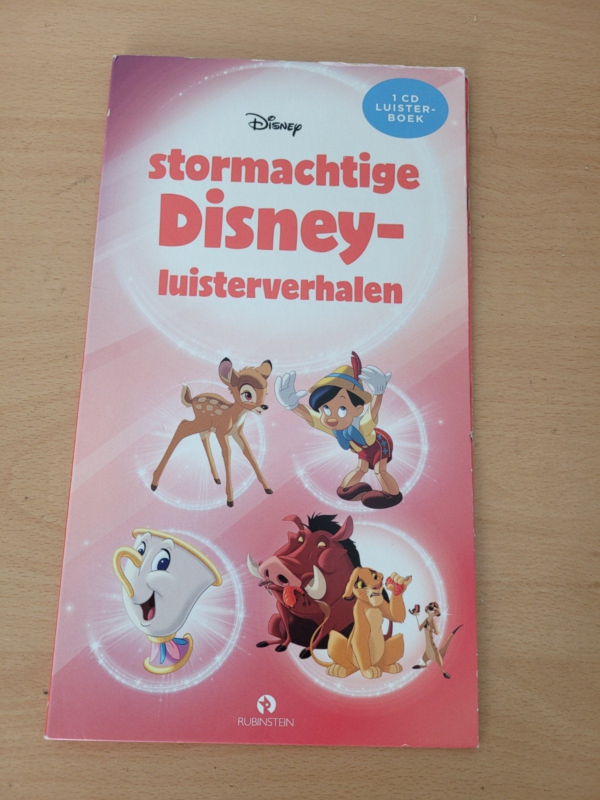 Stormachtige Disney luisterverhalen CD + Boek, Tot 2 jaar, Luisterboek, Ophalen of Verzenden, Zo goed als nieuw