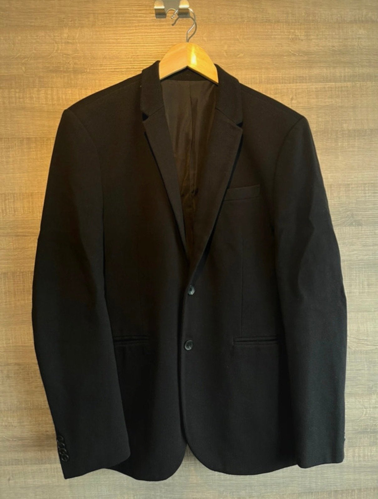 Zara Man Zwart Blazer - Maat XL, Ophalen of Verzenden, Zo goed als nieuw, Maat 56/58 (XL), Zwart