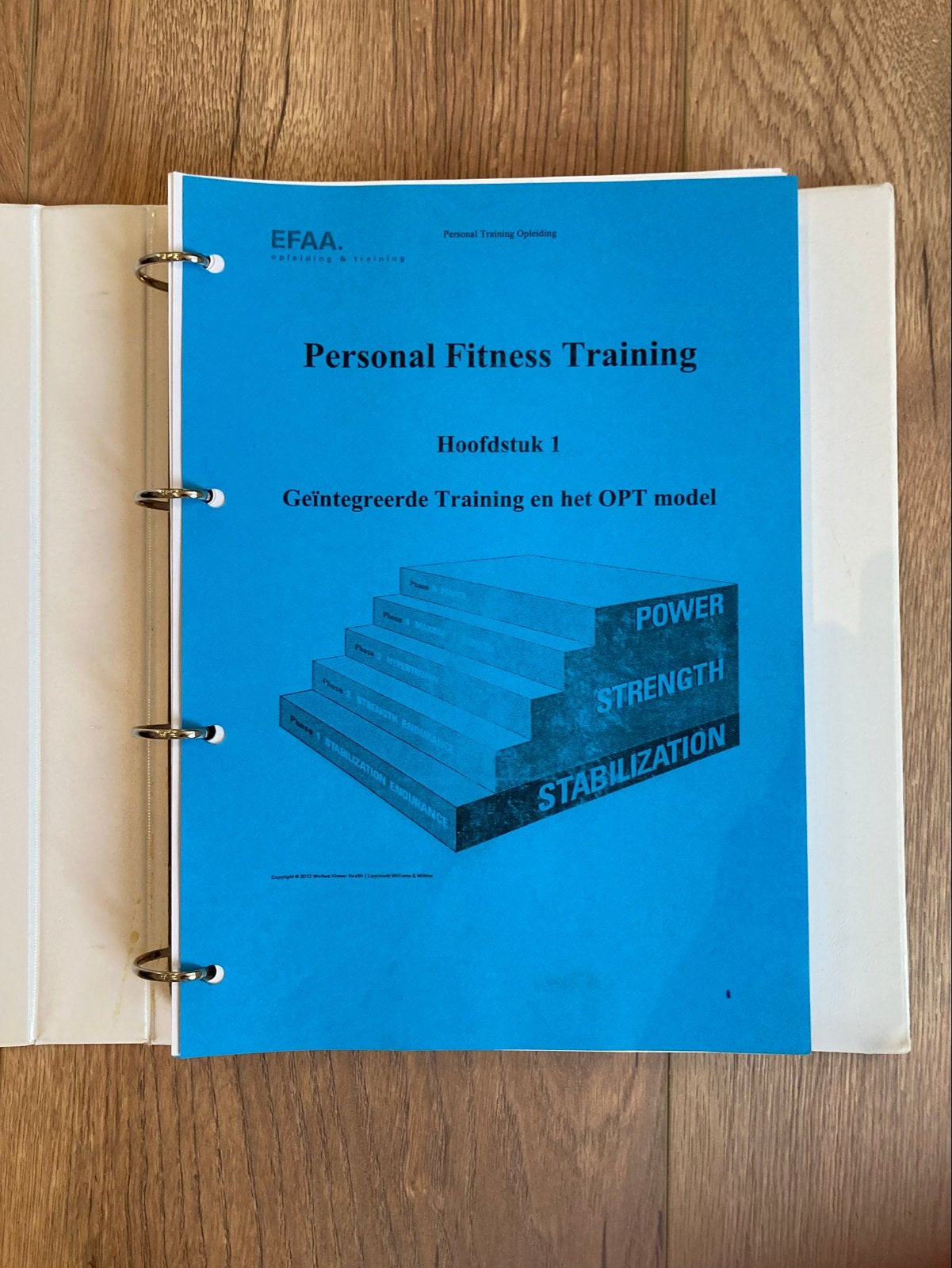 EFAA Personal Fitness Training, Ophalen of Verzenden, Beta, Gelezen, Overige niveaus