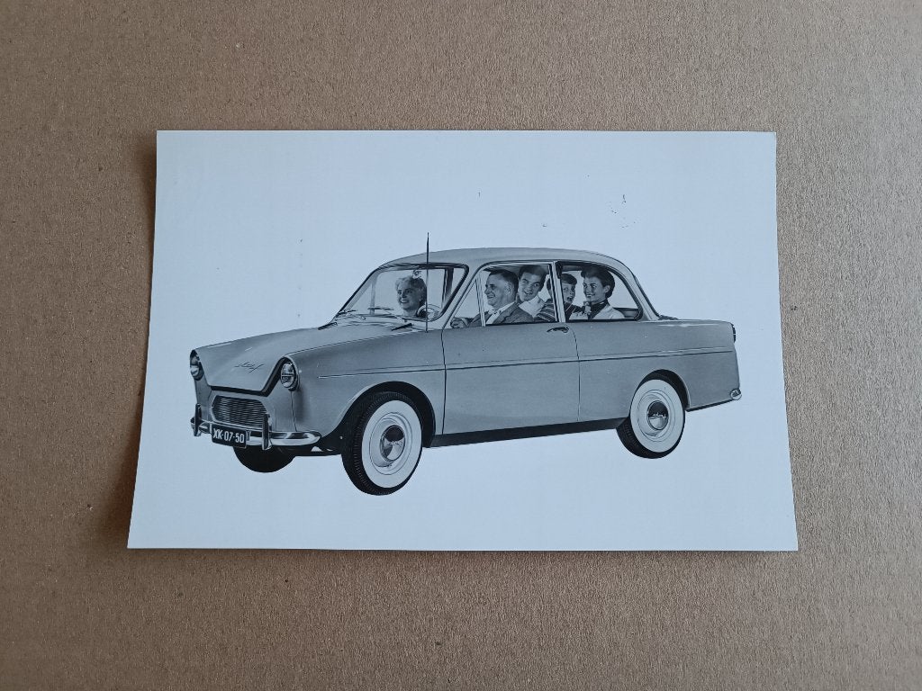 Pers Foto: DAF 600/ Variomatic (1959) 18x12 /2, Verzenden, Gebruikt, Auto's