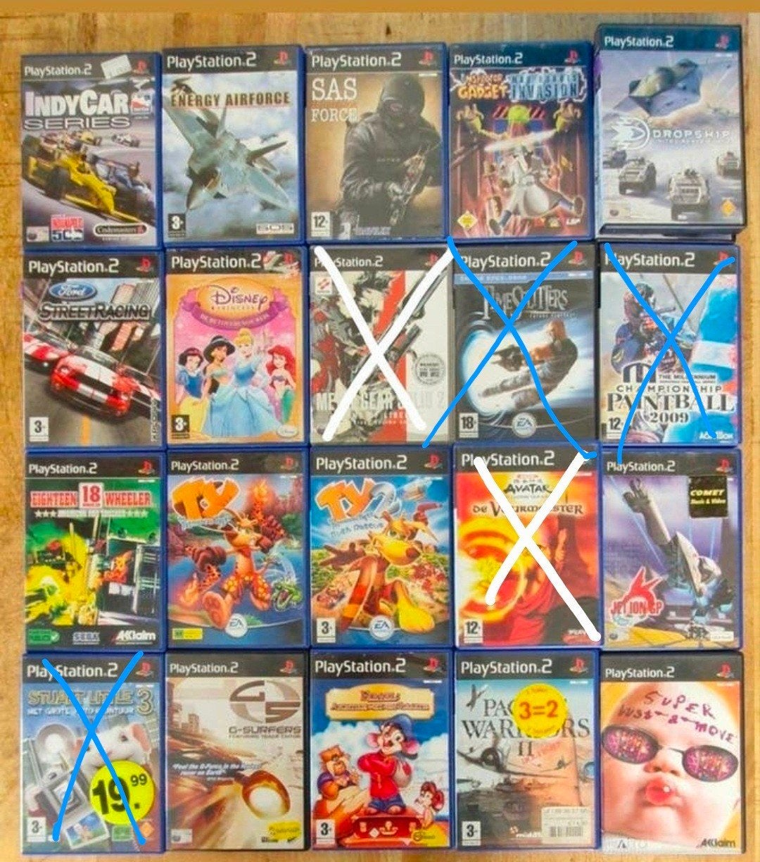 Diverse PlayStation 2 Games - €4 per stuk, 1 speler, Ophalen of Verzenden, Vanaf 3 jaar