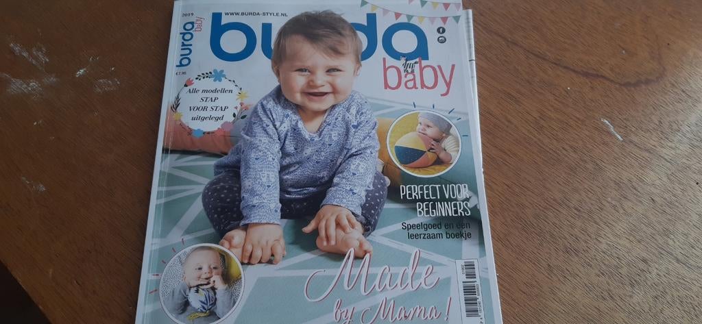 Burda Baby alle modellen stap-voor-stap uitgelegd, Overige typen, Kind, Zo goed als nieuw, Burda