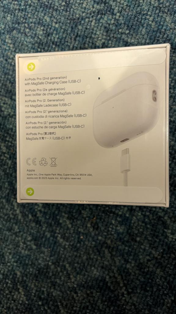 Apple AirPods Pro 2e generatie, Telecommunicatie, Mobiele telefoons | Oordopjes, Ophalen of Verzenden, Zo goed als nieuw