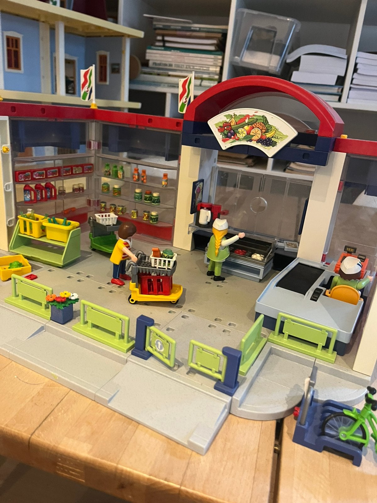 Playmobil supermarkt set, Ophalen of Verzenden, Zo goed als nieuw