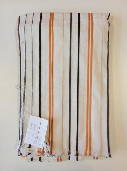 Lapje katoenen stof met strepen 150 x 190 cm, Overige kleuren, 120 cm of meer, Nieuw, Ophalen of Verzenden