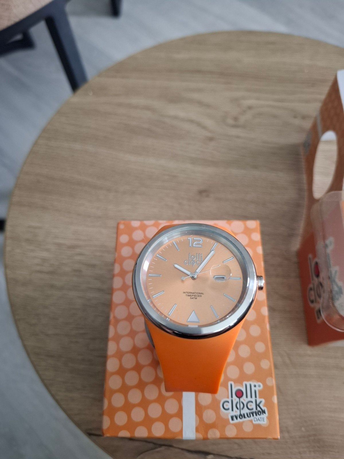Lolli Clock Oranje Horloge - Nieuw, Ophalen of Verzenden