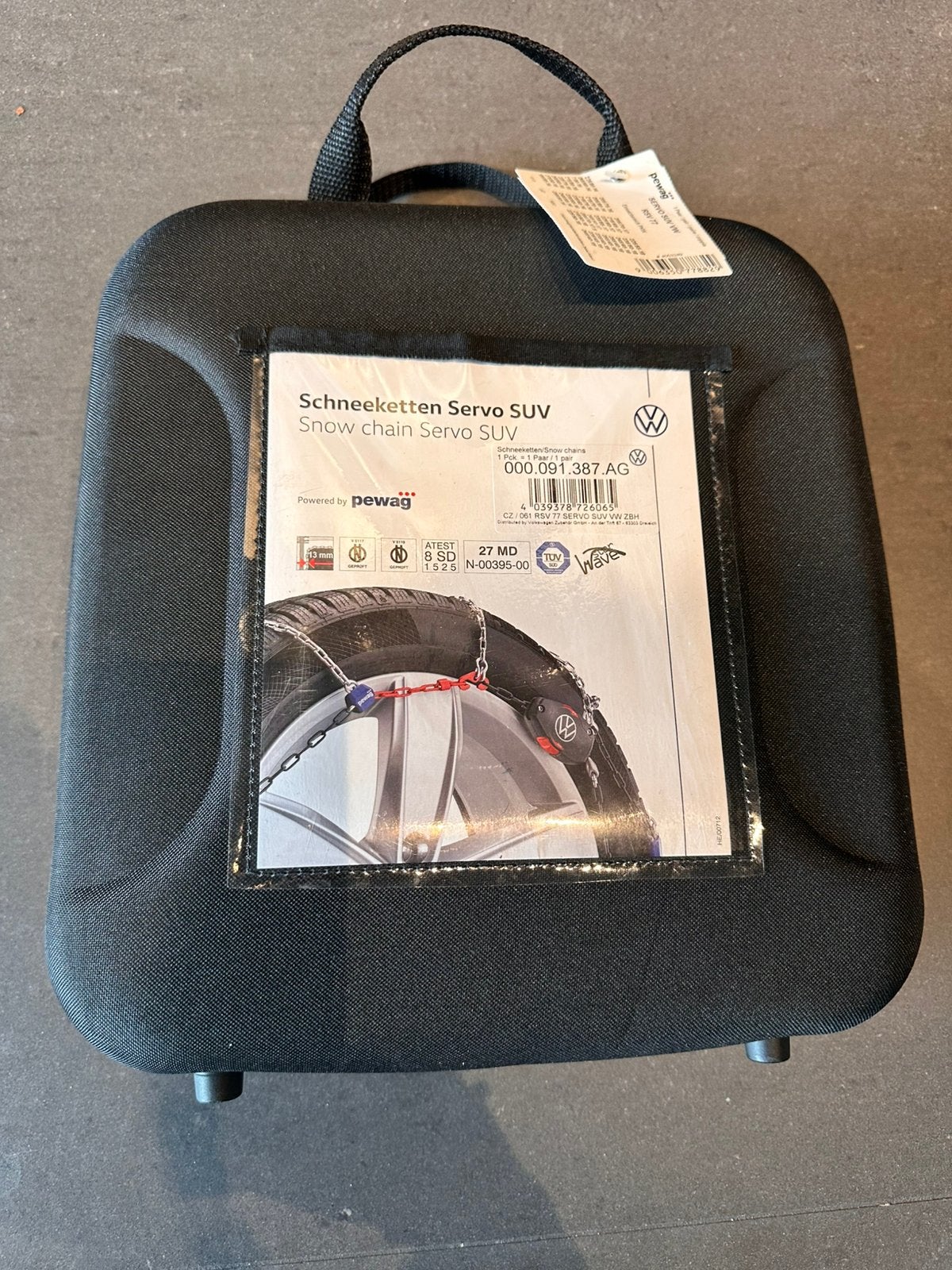 VW Volkswagen Pewag servo suv RSV77 sneeuwkettingen nieuw, Ophalen of Verzenden, Nieuw