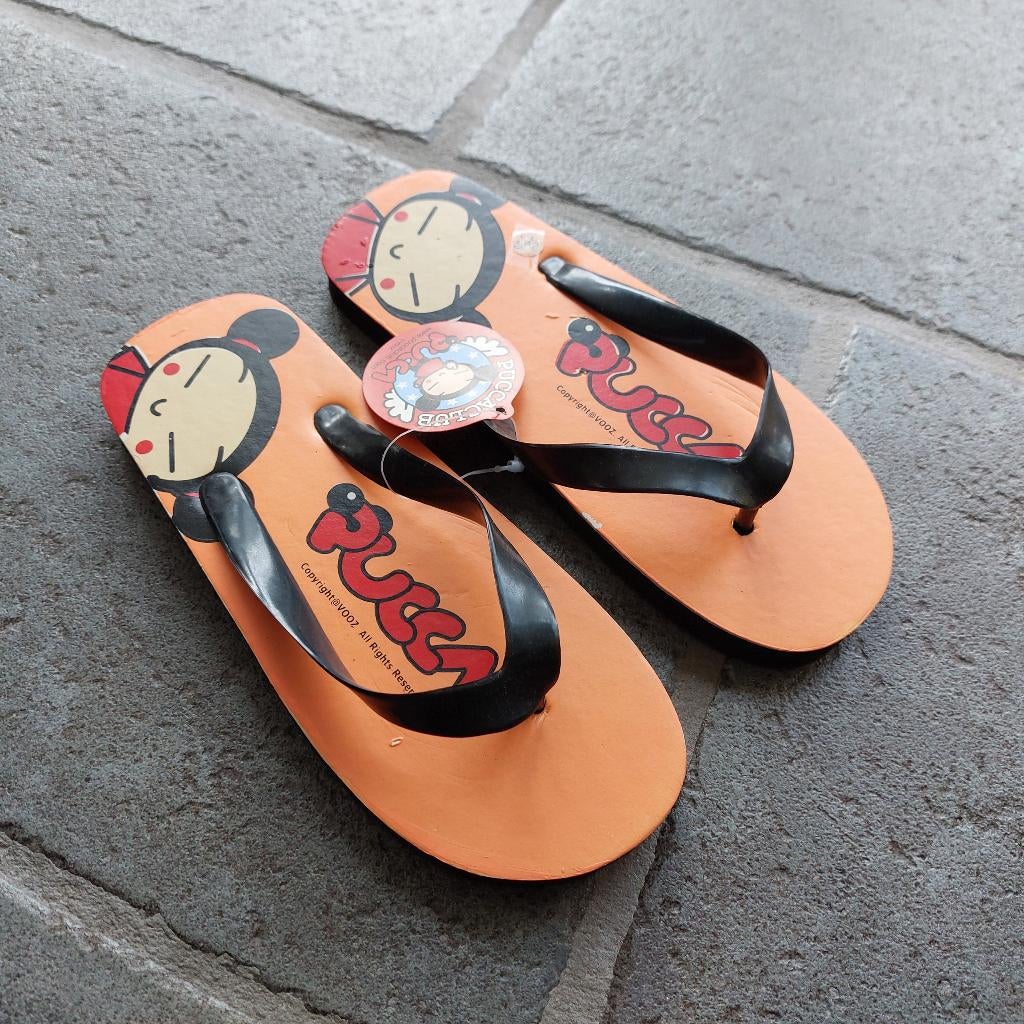 Slippers Pucca - Oranje - Maat 35/36 - Nieuw, Ophalen of Verzenden, Nieuw, Meisje, Overige typen