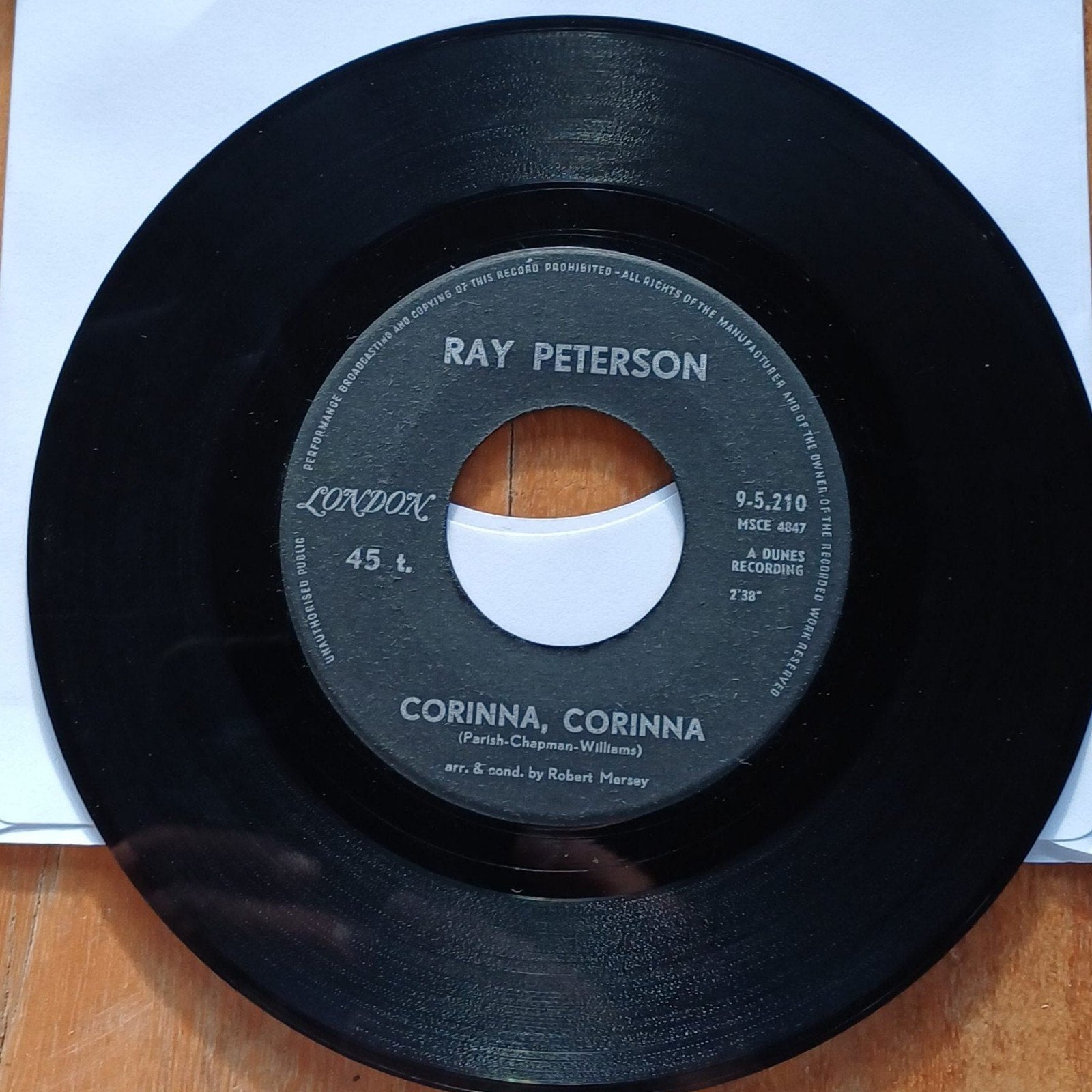 Ray Peterson, Ophalen of Verzenden, Zo goed als nieuw, Pop