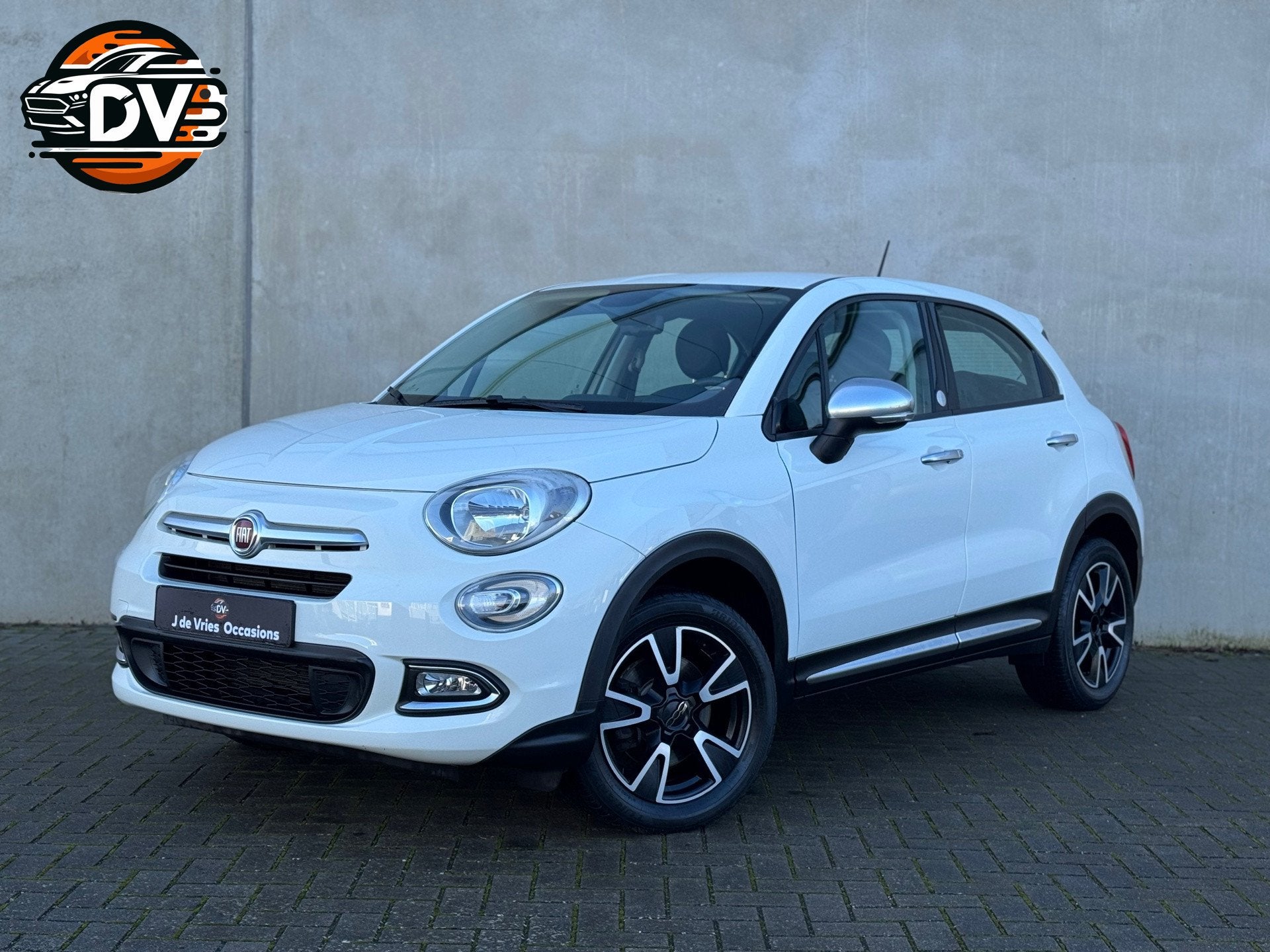 Fiat 500 X 1.6 PopStar NAV CLIMAT PDC CRUISE LMV, Auto's, Fiat, Voorwielaandrijving, 4 cilinders, 500X, Wit
