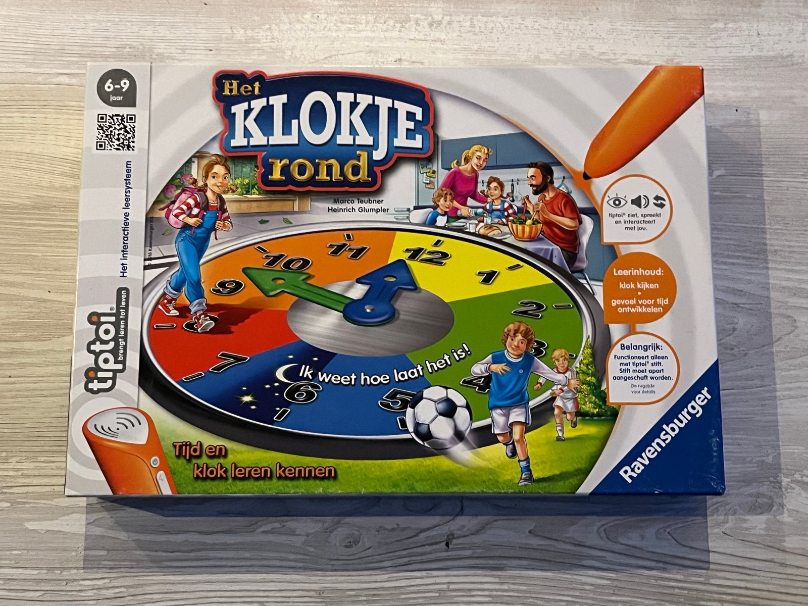 Tiptoi Het Klokje Rond - Leerzaam Spel voor Tijd, Ophalen of Verzenden, Zo goed als nieuw, Ontdekken