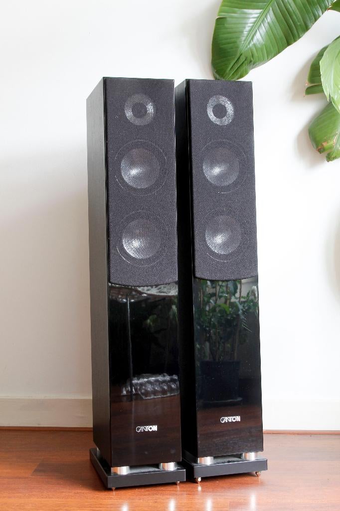 Canton Chrono 507.2 zuilen, Audio, Tv en Foto, Luidsprekers, Gebruikt, Front, Rear of Stereo speakers, 60 tot 120 watt, Overige merken