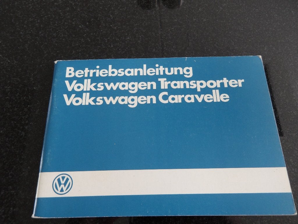 Volkswagen Transporter Caravelle - Instructieboekje - DU, Verzenden