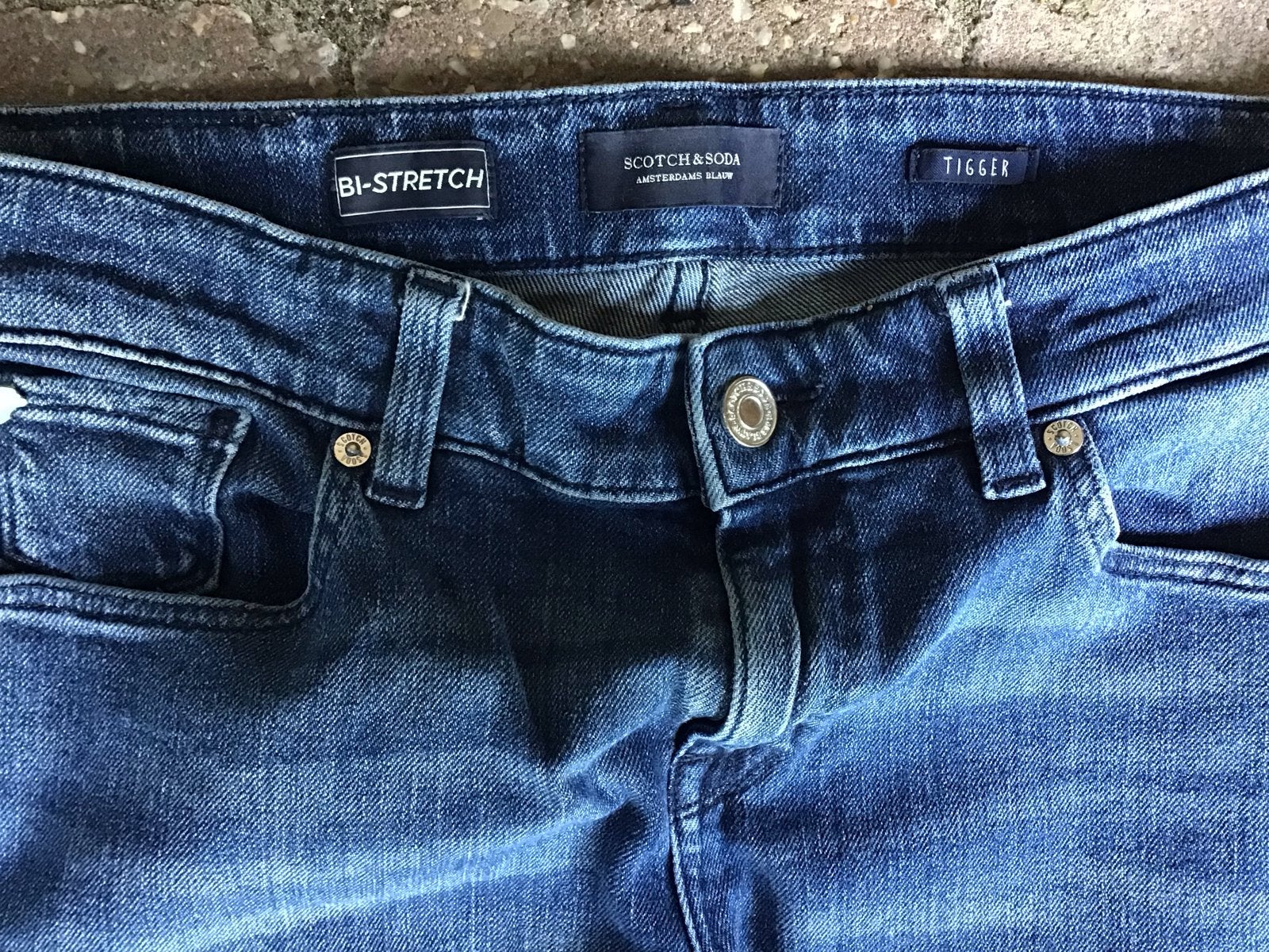 Scotch & Soda Jeans Maat 14 met Elastiek in de Taille, Ophalen of Verzenden, Gebruikt, Jongen of Meisje, Broek