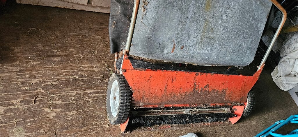 Gras opvangbak 1.5 m voor zitmaaier heeft onderhoud nodig, Tuin en Terras, Ophalen, Gebruikt, Onbekend, Opvangbak