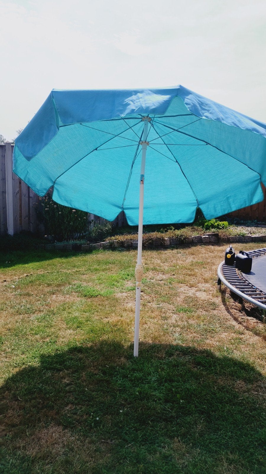 parasol 2 m, Ophalen