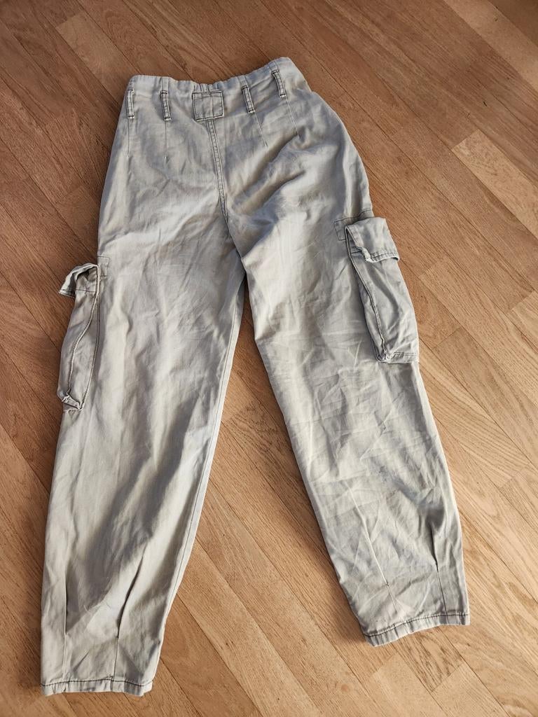 C&A cargo broek maat 34, Beige, Ophalen of Verzenden, Zo goed als nieuw, Maat 34 (XS) of kleiner