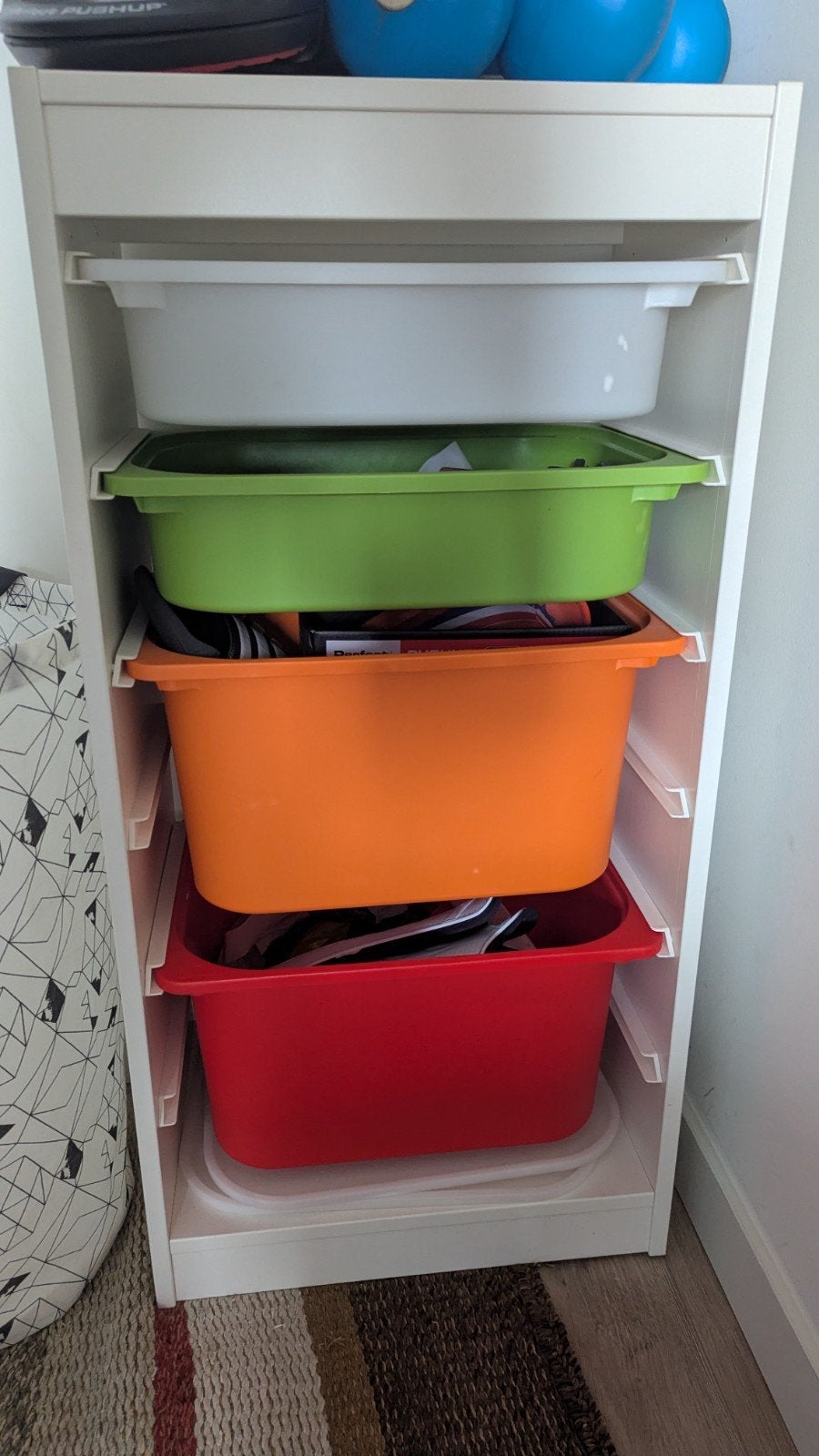IKEA Trofast opbergkast met 4 bakken, Huis en Inrichting, Ophalen, Zo goed als nieuw