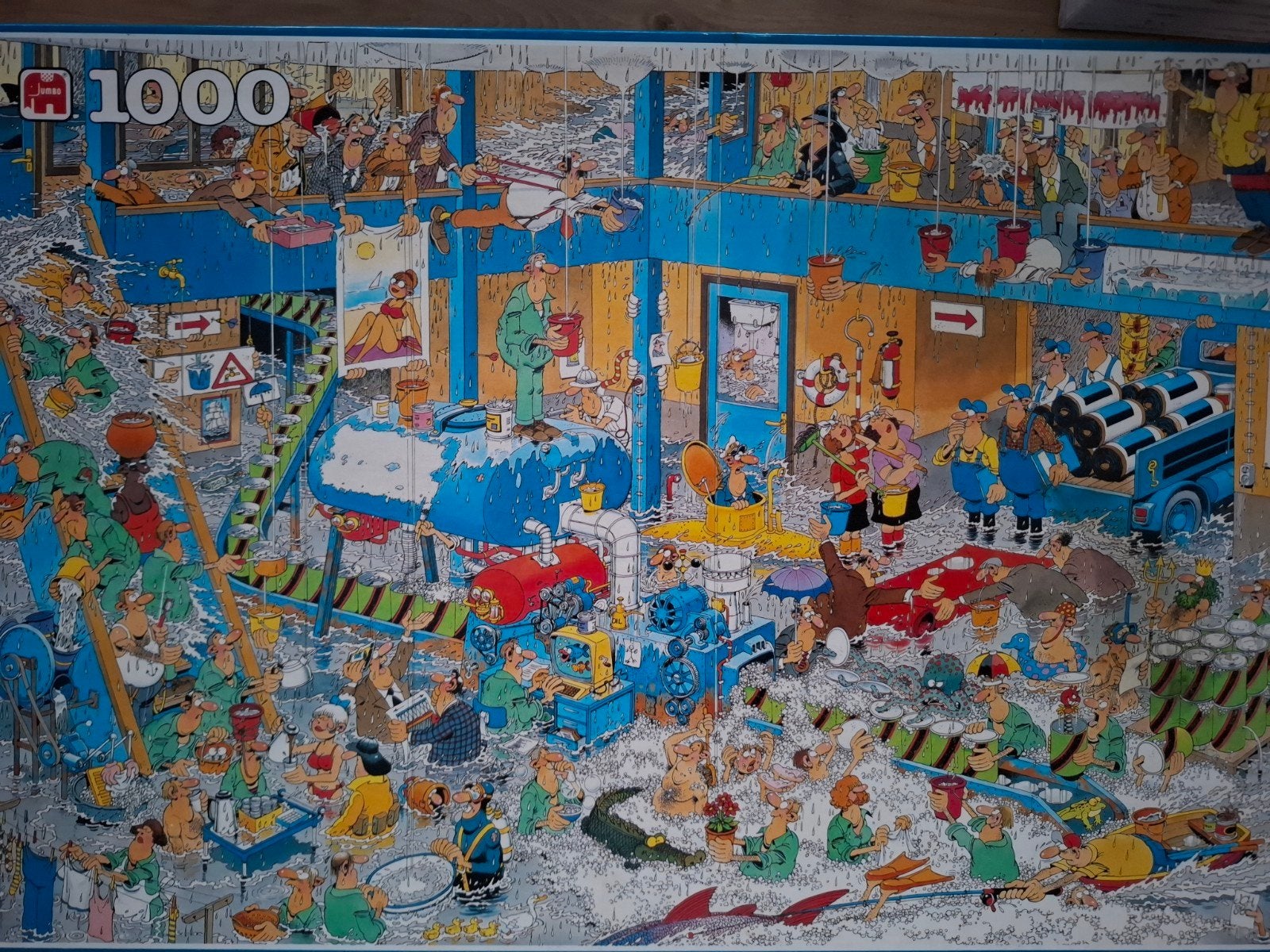 Jan van Haasteren: De lekkage.