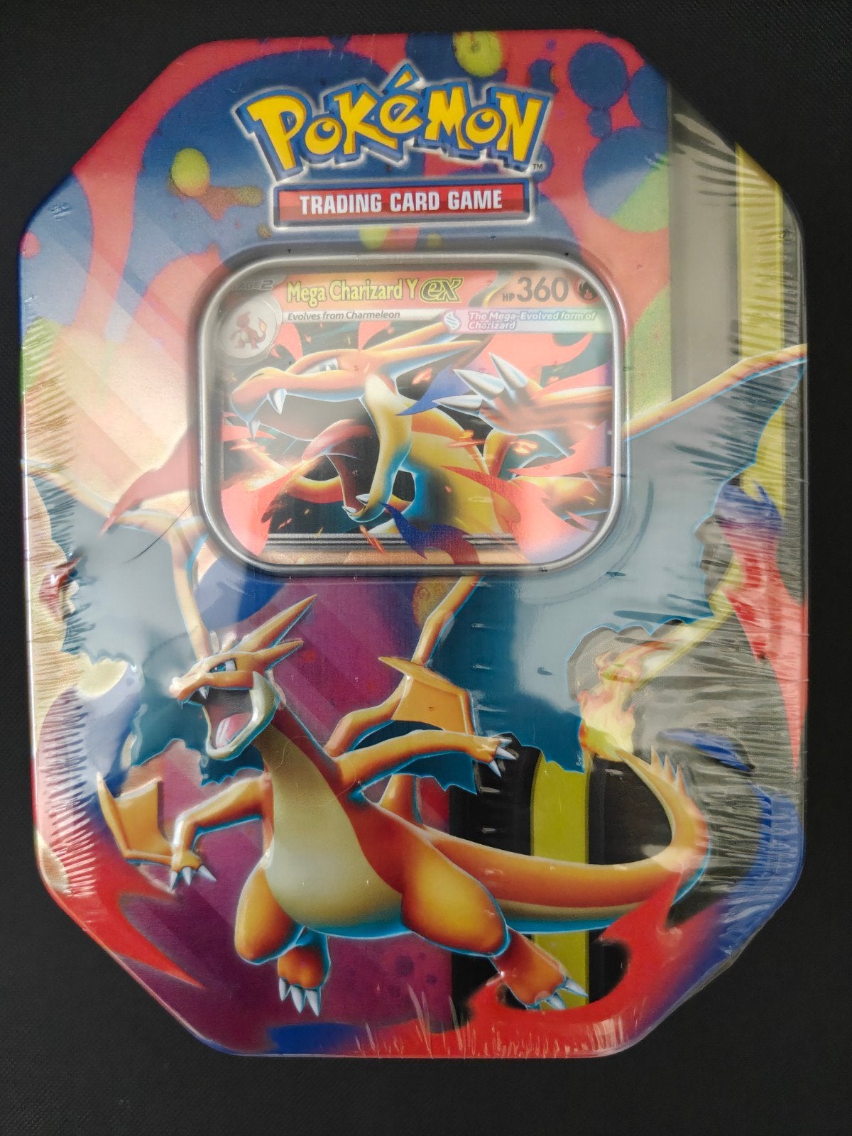 Mega Charizard Tin - Nieuw en Geseald, Ophalen of Verzenden, Nieuw, Overige typen