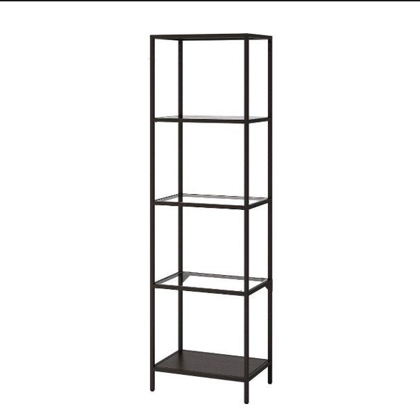Vitrine kast vittsjo ikea, Ophalen, 50 tot 100 cm, Zo goed als nieuw, 150 tot 200 cm