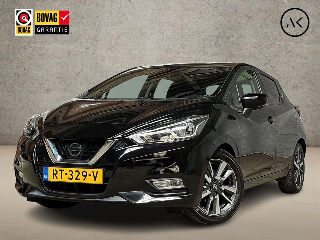 Nissan Micra 0.9 IG-T N-Connecta (NAVIGATIE, CAMERA, CLIMATE, Voorwielaandrijving, Stof, 525 kg, Origineel Nederlands