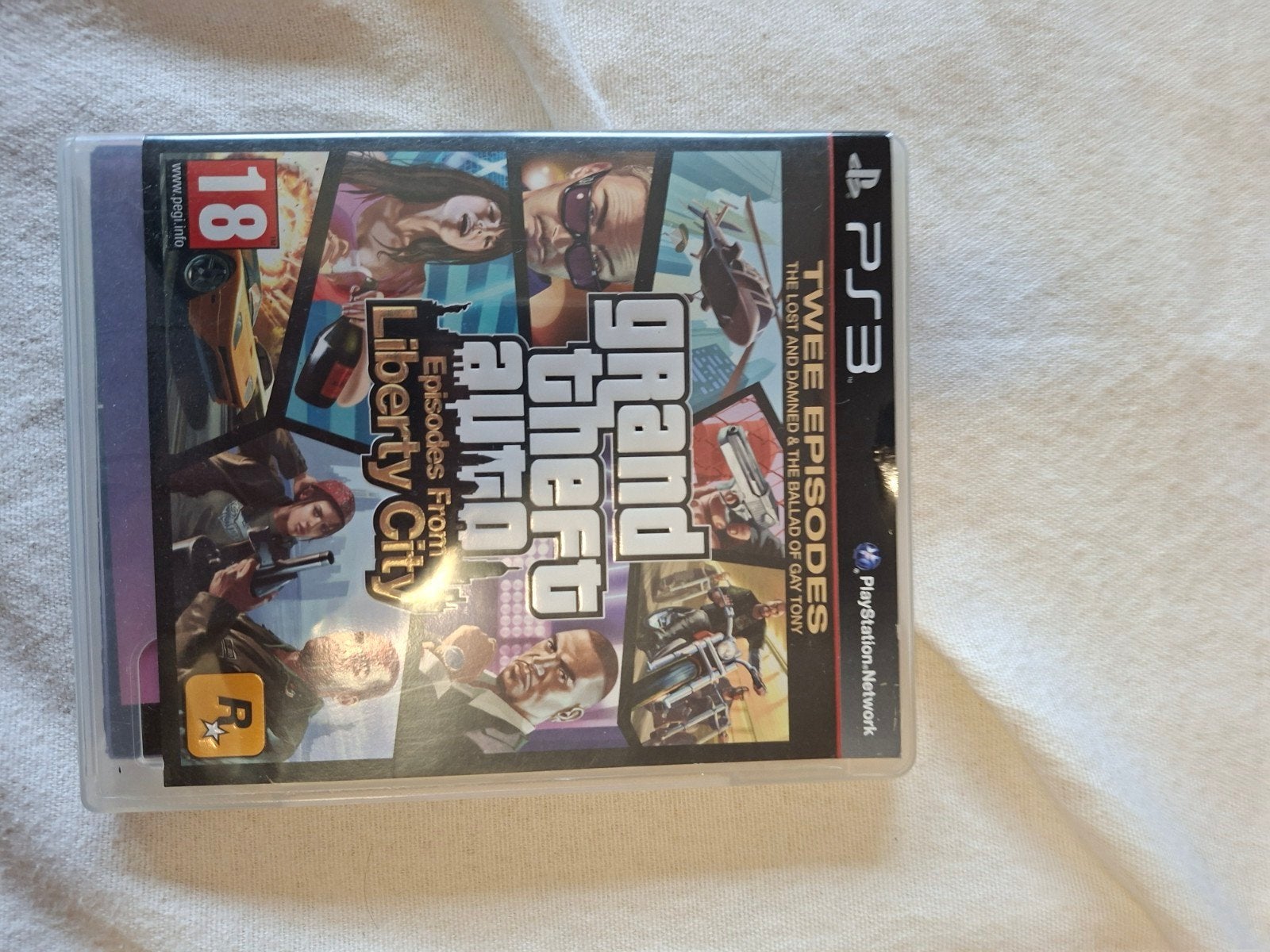 Grand Theft Auto: Episodes from Liberty City PS3, Spelcomputers en Games, Avontuur en Actie, Online, Vanaf 18 jaar, 1 speler