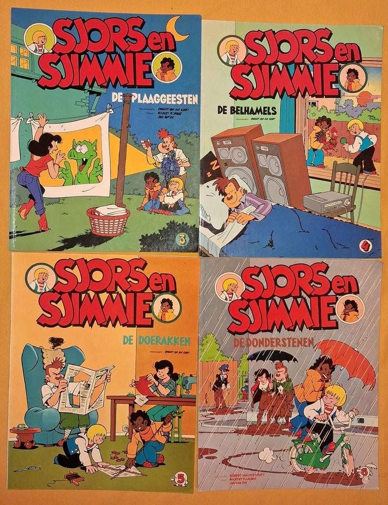 Sjors en Sjimmie stripboeken - Grote collectie, Boeken, Verzenden