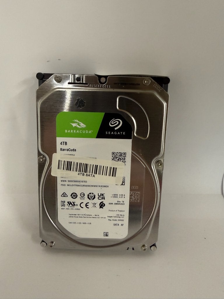 4TB SATA harde schrijf (HDD) Seagate barracuda, Computers en Software, Intern, Ophalen of Verzenden, Zo goed als nieuw, Seagate