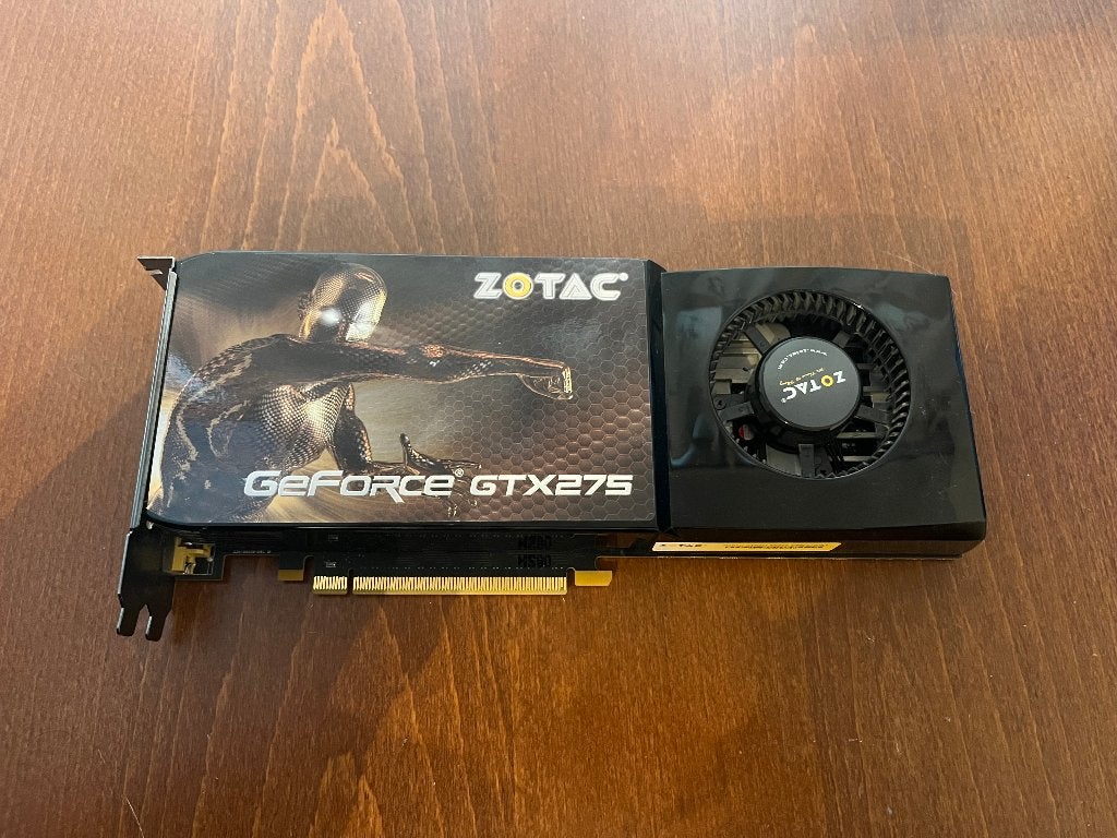 Zotac GeForce GTX275, PCI-Express 2, GDDR3, Ophalen of Verzenden, Zo goed als nieuw