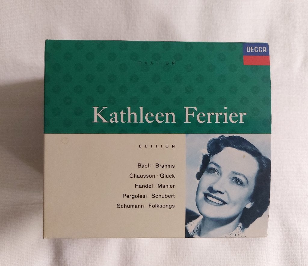 Kathleen Ferrier 10 cdbox, Boxset, Inclusief boekje, Ophalen of Verzenden, Zo goed als nieuw