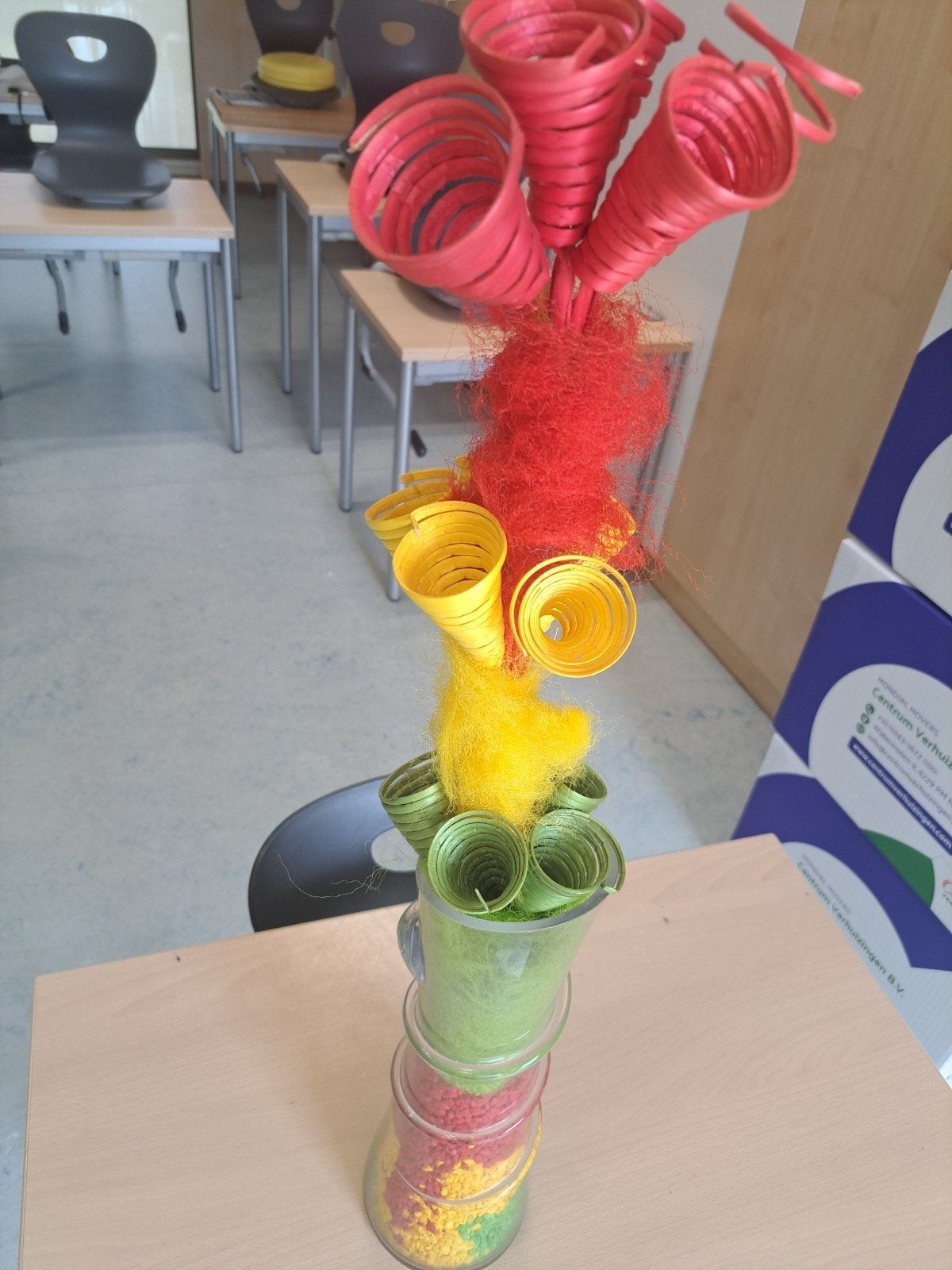 Vaas carnaval, Ophalen