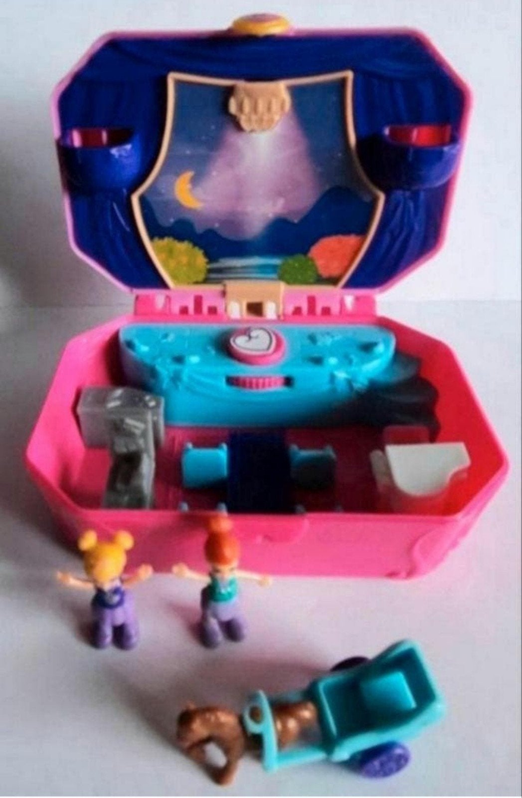 Polly Pocket Tiny Twirlin' Music Box compleet, Ophalen of Verzenden, Gebruikt