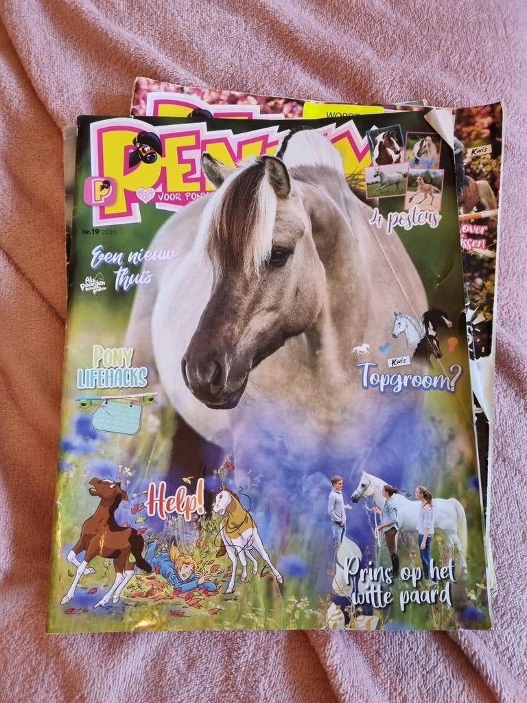 4 Penny tijdschriften (3 verschillende + 1 dubbele), Ophalen